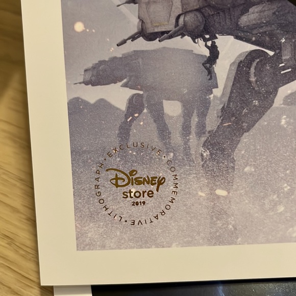 Disney Store Star Wars Lithos - Mandalorian, The Last Jedi, Jedi Fallen Order - Picture 5 of 5